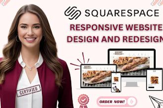 build squarespace website development redesign squarespace wix website design