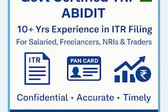 govt certified trp for itr filing, freelancers, nri, capital gain, share trading