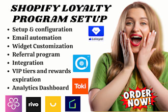 shopify loyalty programs joy rivo smile flits appstle growave yotpo loyaltylion