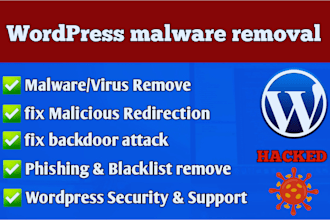 do wordpress malware removal, remove virus with wordpress security