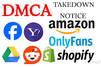 send dmca takedown notice to report leaked copyright infringement
