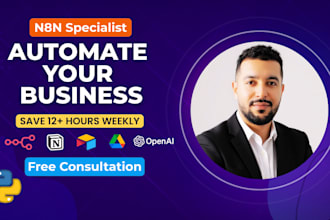 save you hours by automating tasks using n8n python and ai workflows