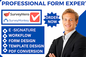 build smart survey aida forms quiz surveylegend surveymonkey zapier automation