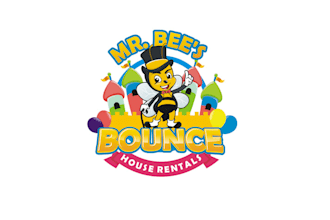 design bounce house rental company logo