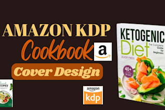 design professional and unique cookbook cover design