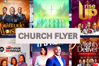 do amazing church event flyer, sport gym party flyer, conference business flyer