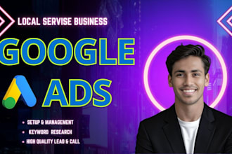 setup and optimize google lead and call ads for local business