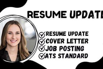 craft a professional ats friendly executive resume and CV in 12 hours