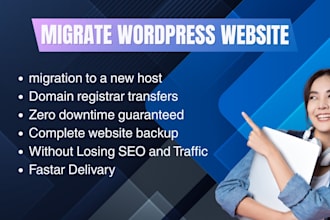 move or migrate wordpress website without losing SEO and traffic