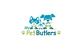 design professional pet sitting company logo