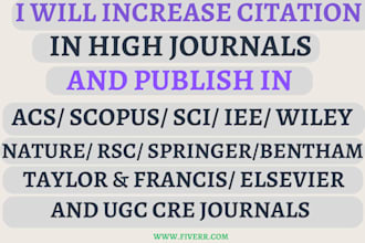 increase, optimize google scholar citations to enhance your journal publication