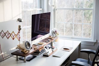 make a sleek and branded zoom virtual office background