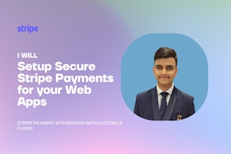 setup secure stripe payments for your website or app