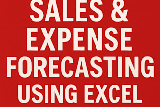 forecast sales and expenses using excel
