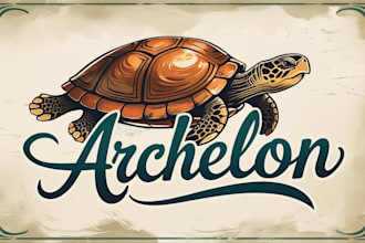 create awesome turtle logo design for your company