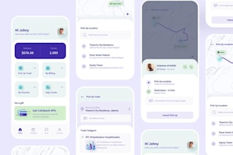 recycling waste reduction app, eco friendly travel app, shopping platform app