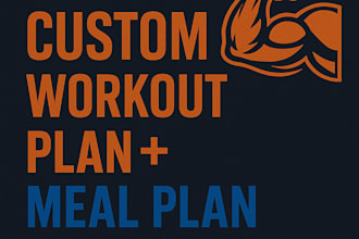 create a custom science based workout and diet plan for fast results