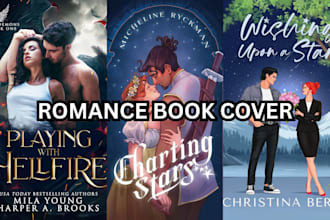 draw a romance book cover, fantasy book cover, book cover illustration cover art