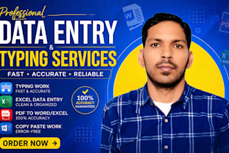 provide accurate and professional typing services