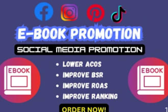 do ebook promotion, run ebook ads to generate book demand and purchase