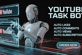 build a custom youtube bot to automate tasks and grow channel