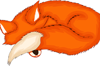 manually vector trace logo and artwork