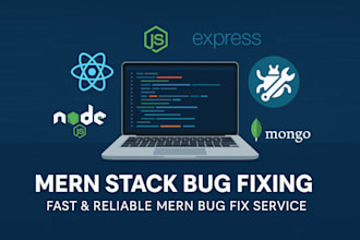 fix bugs and add features in mern stack web apps