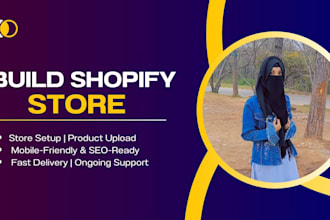build shopify store, redesign shopify website development