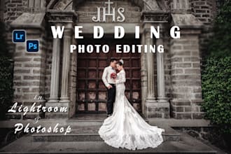 do wedding photo editing and color correction in lightroom