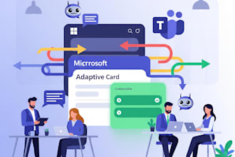 create microsoft teams adaptive cards and bots
