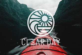 design modern travel, hotel, vacation and agency logo