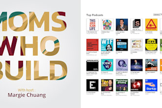 design a professional podcast cover art