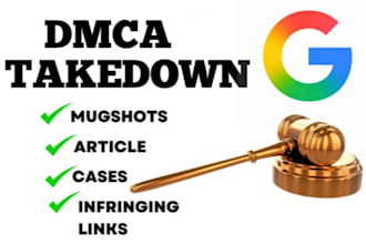 permanently remove mugshots articles cases negative links from google