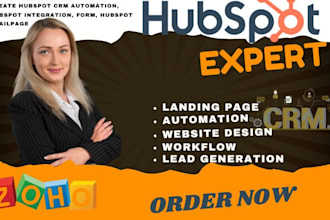 create hubspot crm automation, hubspot integration, form, hubspot email