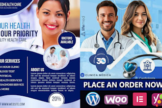 build a healthcare and clinic website