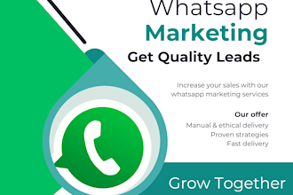 do targeted whatsapp marketing campaigns to boost your sales