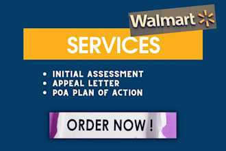 reinstate walmart seller accounts very fast with accuracy