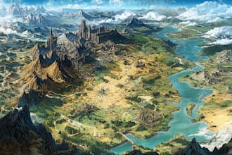 create your fantasy map for rpg, novels and games