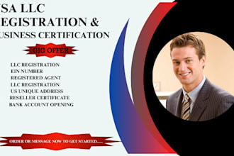 register a US llc non US resident and ein number in 72 hours boi registration
