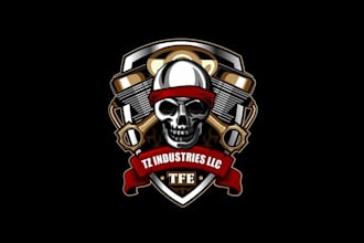 design outstanding dirt track race team logo