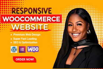 build ecommerce website online shop or webshop with wordpress woocommerce