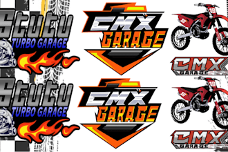 create design racing and automotive logo