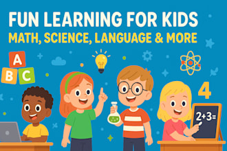 develop educational game, kid learning game school elearning quiz, language app