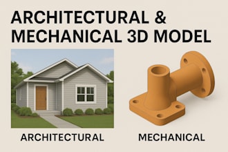design 3d cad models technical drawings for product development and 3d printing
