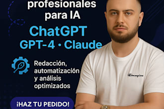 optimizaré tus prompts para ia y te enseñaré a usarlos