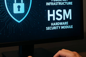 plan and implement a pki and hsms and program the needed components and plugins