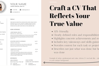 create modern cvs and cover letters tailored to any role