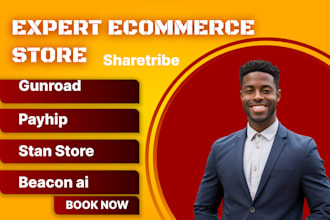 fourthwall store, gunroad, payhip, beacon ai, pensight, stan store marketing