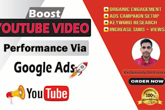boost your youtube video performance  with targeted google ads strategies