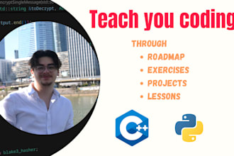 teach you coding through exercices master cpp and python
